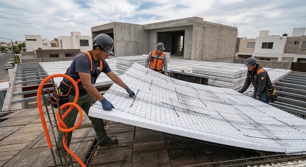 Panel W preparado para instalación